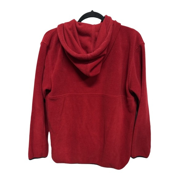 Lauren Ralph Lauren Vintage Red Hooded Pullover Sweatshirt Women's Size Small - Picture 4 of 6
